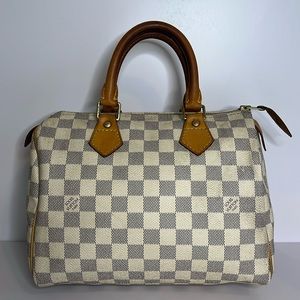 Louis Vuitton Speedy 25 Damier Azur